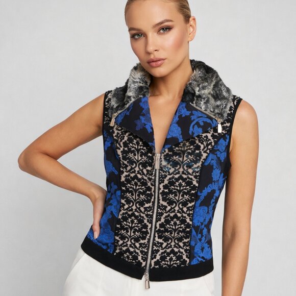 Joseph Ribkoff Tops - Vintage Y2K Joseph Ribkoff Vest